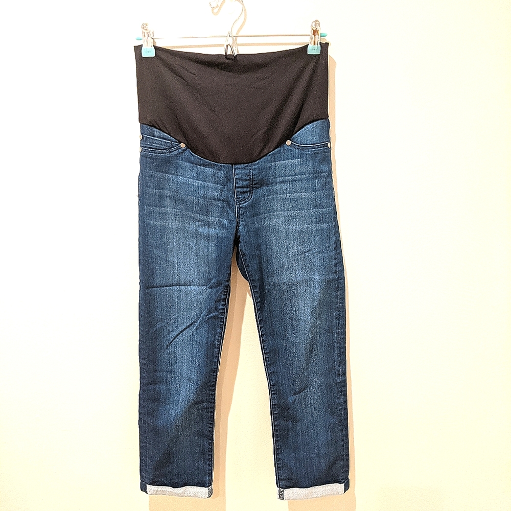 Liverpool Jeans Maternity Denim Capri 4/27 EUC Stitch Fix
